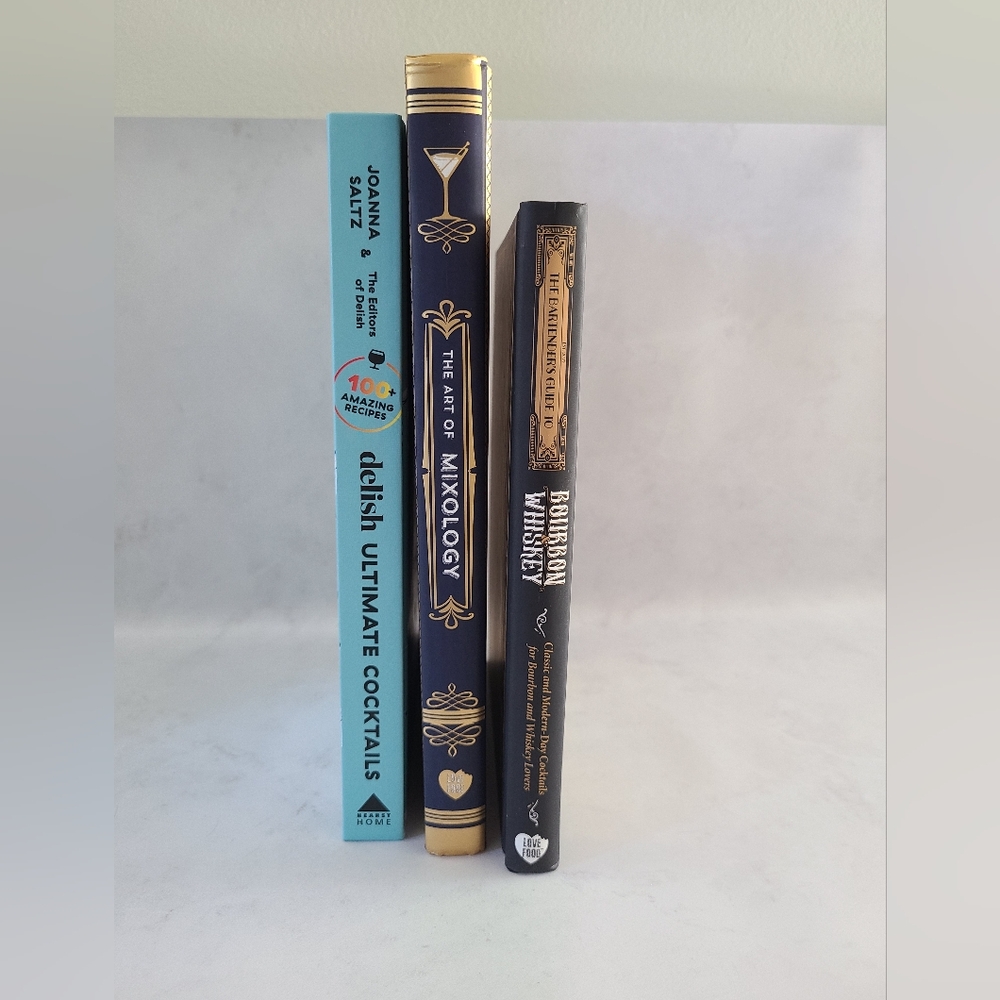Cocktail Recipe Books Bundle of Three (3)